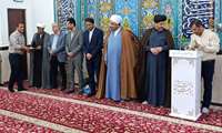 تقدیر از پرستاران پارسیان در مسجد حضرت سیدالشهدا توسط امام جمعه
